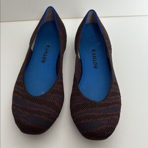 Rothy's Women's Black and Brown Loafers